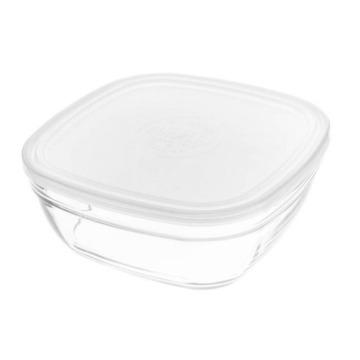 Freshbox Transparente Brotdose Mit Quadratischem Deckel Cm Brycus