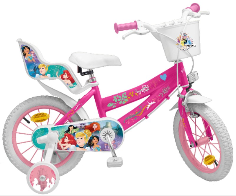 Bicicleta 14 Princesas Toimsa 84x22x47 Cm Brycus