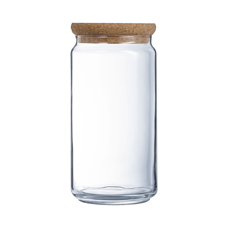 Garrafa de cortiça de vidro Luminarc Pure Jar 1 5 L Brycus