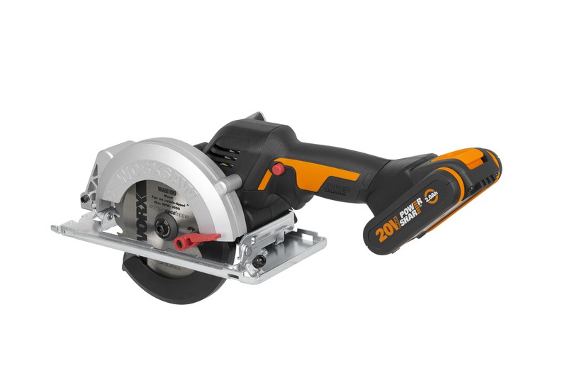 Sierra Circular Brushless Worxsaw 46mm 20V 2 0Ah 1 Bat Worx WX531