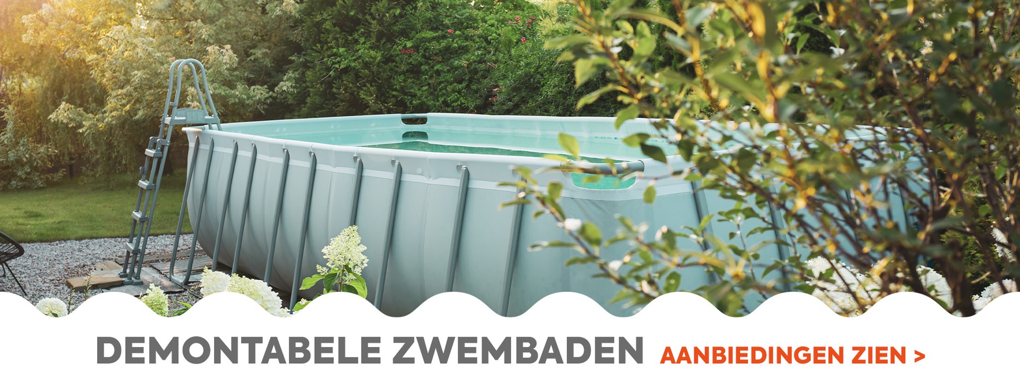 Ontdek ons ​​assortiment afneembare zwembaden aan de beste prijs voor urenlang speelplezier in uw tuin deze zomer.