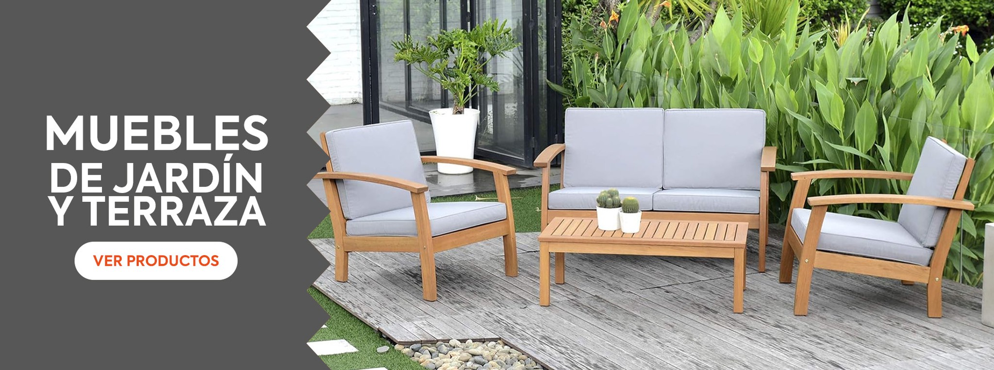 Descubre nuestra colección de mobiliario de jardín para disfrutar de tu hogar este verano