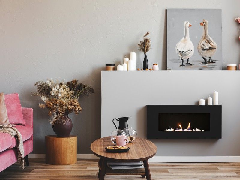 Open haarden, kachels en elektrische stralers