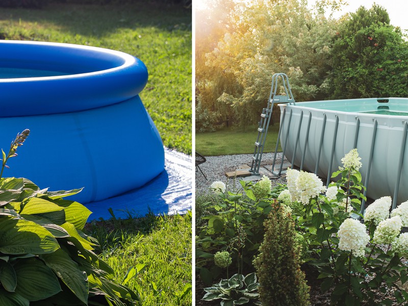 What is better, a tubular pool or an inflatable pool?