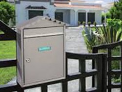Roestvrij stalen mailboxen