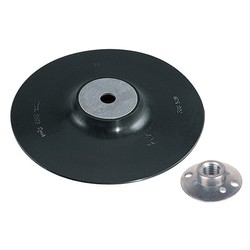 1 plate for Wolfcraft angle grinder with M14 thread 1.5 cm diameter.