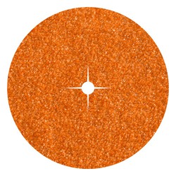 10 discs of abrasive corundum paper Wolfcraft grain 80