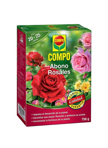 Rosal gødning 750 g Compo