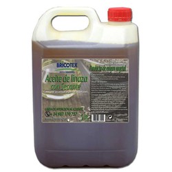 Linseed Oil for Wood with Dryer Bricotex