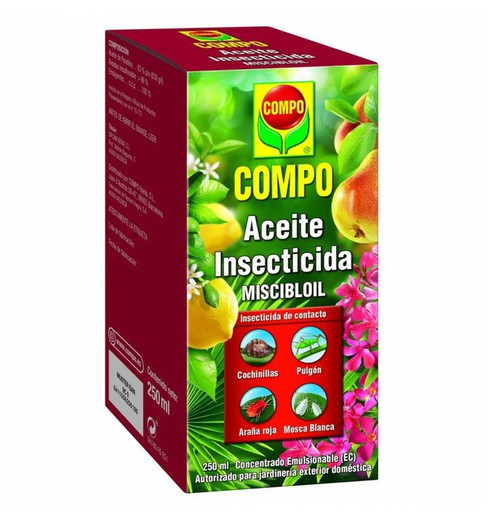 Compo insecticida Miscibloil óleo mineral 250 ml