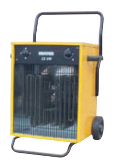 Tecnatherm TVI-22 KW Three-Phase Electric Air Heater with Wheels