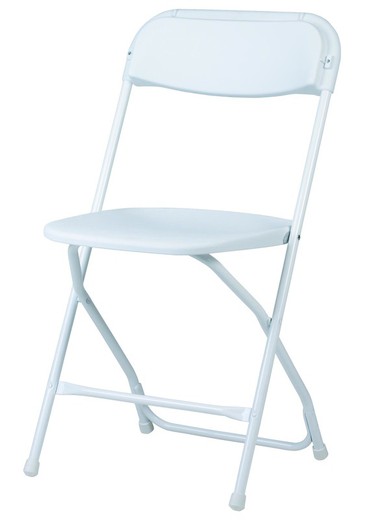 Zown Alex Blanche cadeira dobrável 45,1 x 43,8 x 80,3 cm