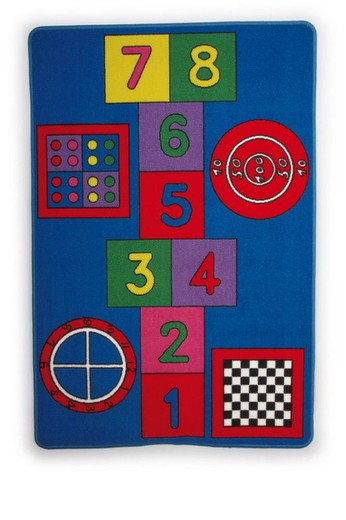 Small Foot Gaming Rug Hopscotch