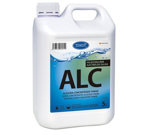 Speciale supergeconcentreerde algicide voor polyester 5 liter.
