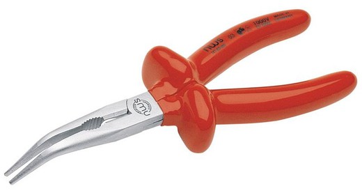 Semi-round nose pliers angled 45 ° 1000V Series 43