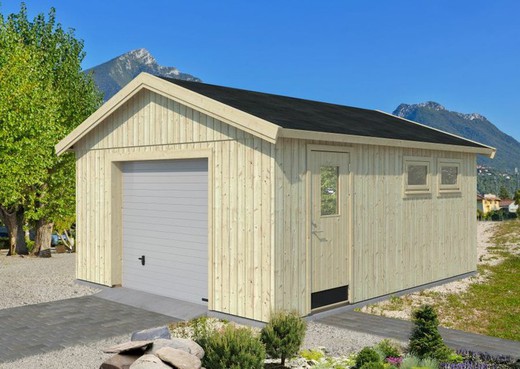 Nordic + Andre wooden hut 21.5m ²