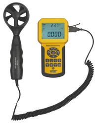 Digitaler elektronischer Anemometer (Windgeschwindigkeitsmesser)