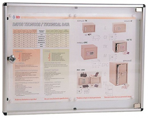 Annoncer Diseño H Aluminio Natural BTV