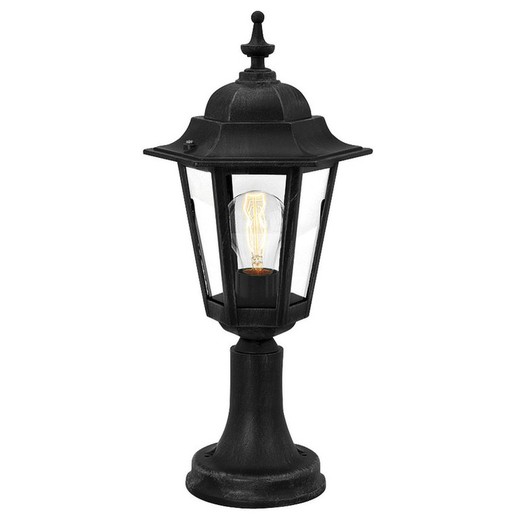 Exterior wall light Classic 60W black overcoat