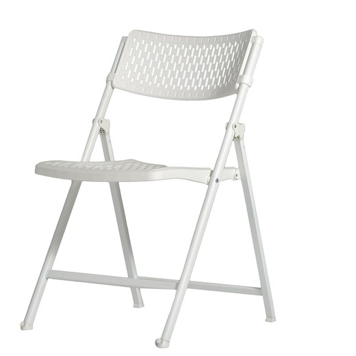 Zown Aran Blanche cadeira dobrável 51x52,8x81,2 cm