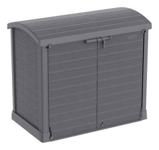 Couvercle Courbé Pvc Arcon 145X82X125 Cm 1200L Duramax Gris