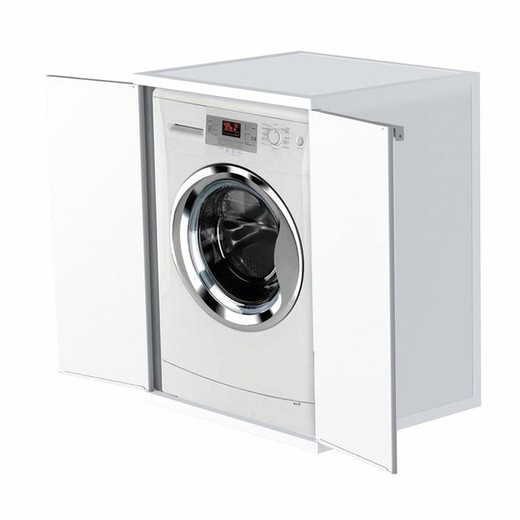 Garderobskåp täcker Mongardi tvättmaskin