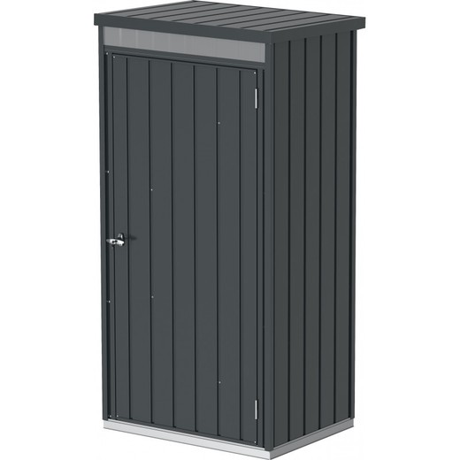 Duramax Palladium Metal Wardrobe 1 Antracite Porta 77X69X180 cm.