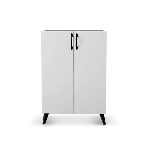Multipurpose cabinet-shoe rack "Rodas white" 67x33x80 cm