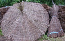 Parasollbåge och mantel med 100% naturlig ljung