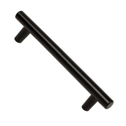 128mm handle. Stainless steel 12mm. - Matte Black Hardware Nesu