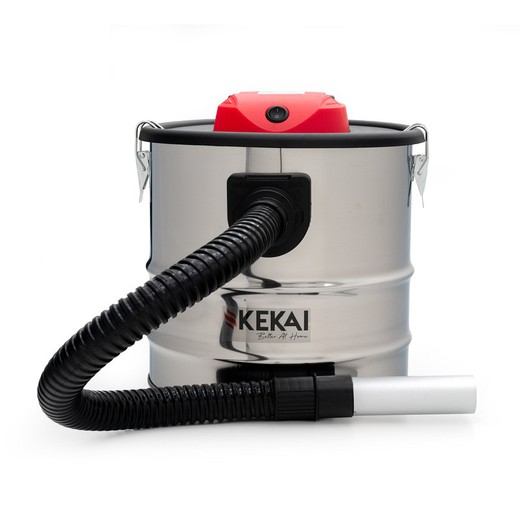 Inox trajano aske støvsuger 18 l. 1200w med Hepa Kekai filter