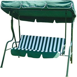 Seesaw 3 seater 176x112x152cm color green