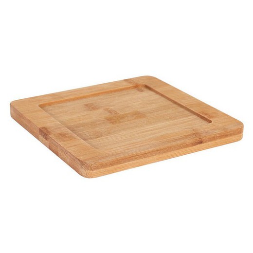 TAGLIERE IN LEGNO DI BAMBOO CM37 VASSOIO TAVOLA BBQ ANTIPASTI PORTATA