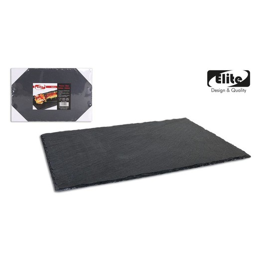 Elite Snack-Tablett aus Schiefer (30 x 20 cm)