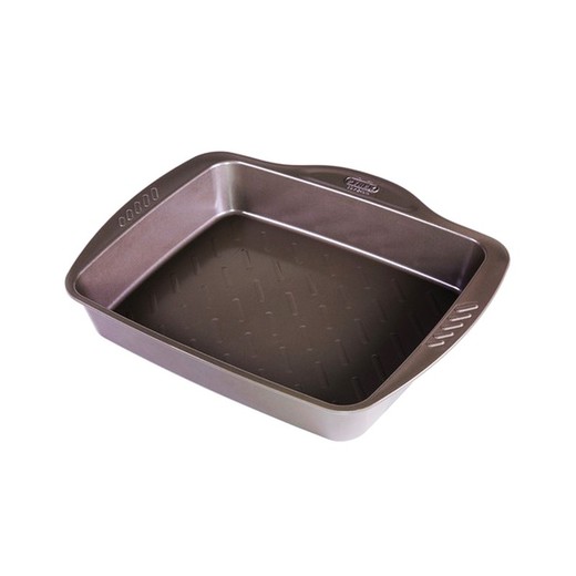 Bandeja para Horno Antiadherente Pyrex Asimetria Acero Galvanizado