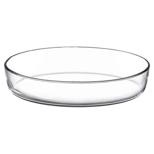 Transparent Borosilicate Glass Baking Tray (1550 ml)