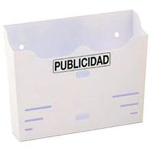 Medium White Portal Advertising Tray BTV