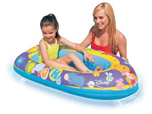 Winnie The Pooh Children's Inflatable Boat 124X79 cm.