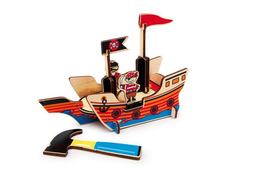 3D "Piratenboot"