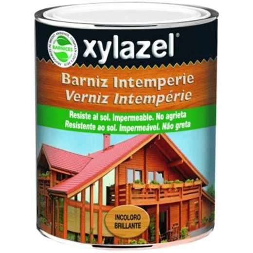 Vernis aux intempéries satiné Xylazel 750 ml.