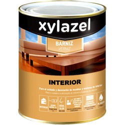 Vernis d'intérieur à base d'eau Xylazel brillant 750 ml
