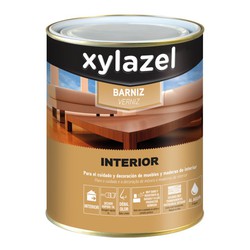 Xylazel farveløs satin vandbaseret indvendig lak 750 ml.