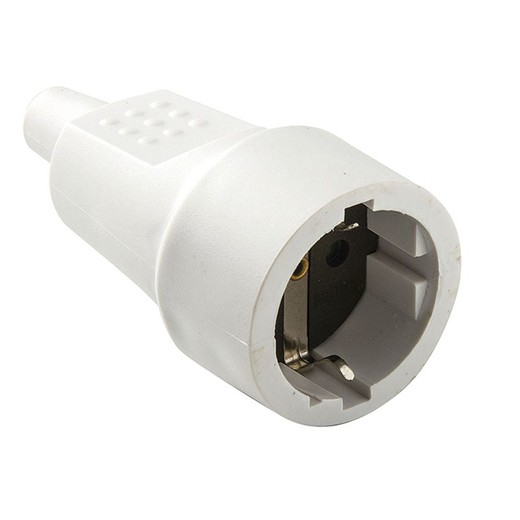 Base Tt 10A-250V Pvc Rubber White Duolec