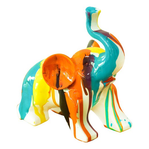 Baby Elephant Multicolor Hathi XS