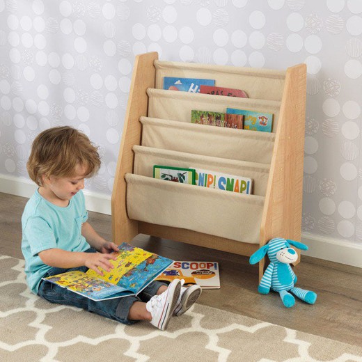 Biblioteca color madera natural Kidkraft