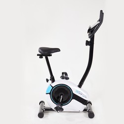 Magnetyczny rower treningowy Keboo 700 Series z monitorem pracy serca na kierownicy, 8 poziomami, regulowanym siedzeniem i kierownicą oraz ekranem LCD