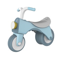 Bicicletta Senza Pedali per l'Equilibrio per Bambini Robincool Balance Bike 55x28x41 cm Blu con Luce e Suono a partire da 1 Anno