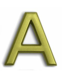 Blister Letter 'F' Abs Gold BTV