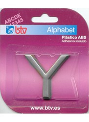 Blister Lettre 'I' Abs Argent BTV