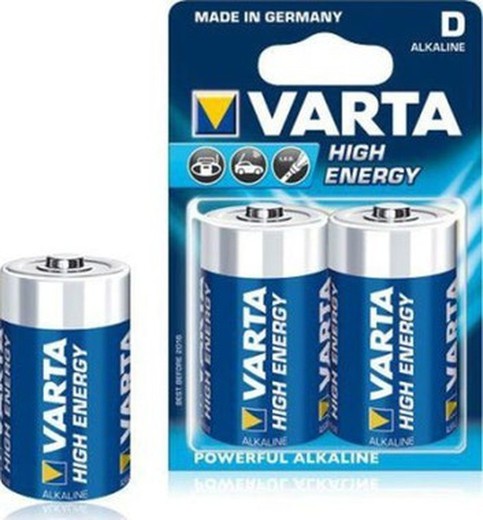 Batteripaket 2 enheter LR14 VARTA Alkalines Longlife Power